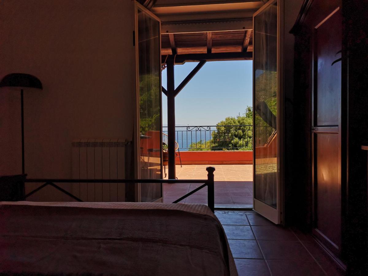 Villa Vittorio - Splendid Panoramic Sea View Terrace Taormina Kültér fotó